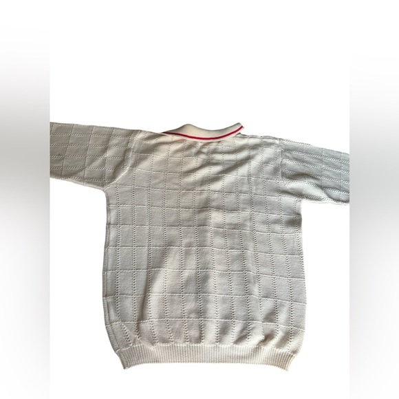 Vintage Tulchan Floral Embroidered Grandma Sweater Size M 90s Cottage Granola - Picture 4 of 5